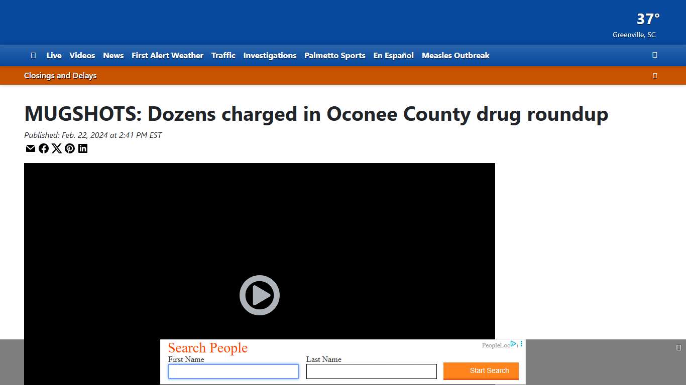 MUGSHOTS: Dozens charged in Oconee County drug roundup